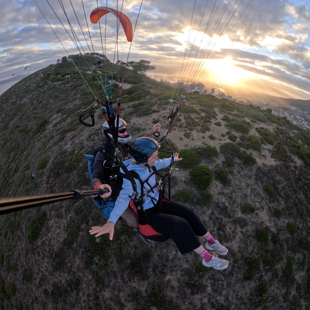 Cape town paragliding